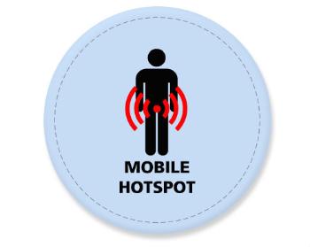 Placka magnet Mobile Hotspot