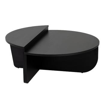 Masă de cafea Orion Wood Black, negru