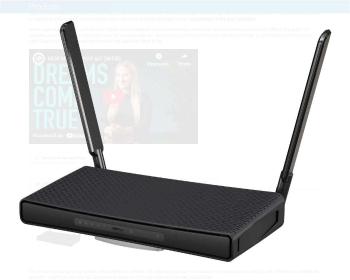 LAN/WIFI MikroTik hAP ax3 router, 802.11ax, 1x2.5Gbit PoE ki RJ45...