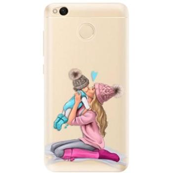 iSaprio Kissing Mom - Blond and Boy pro Xiaomi Redmi 4X (kmbloboy-TPU2_Rmi4x)