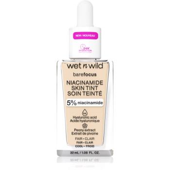 Wet n Wild Bare Focus Niacinamide Skin Tint lehký hydratační make-up odstín Fair 32 ml