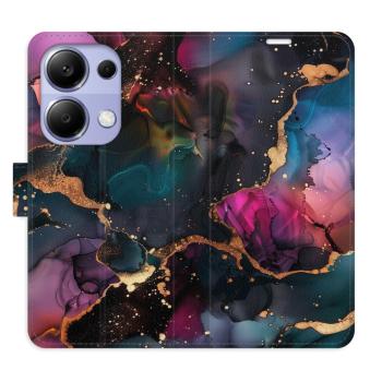 Flipové pouzdro iSaprio - Dark Marble - Xiaomi Redmi Note 13 Pro
