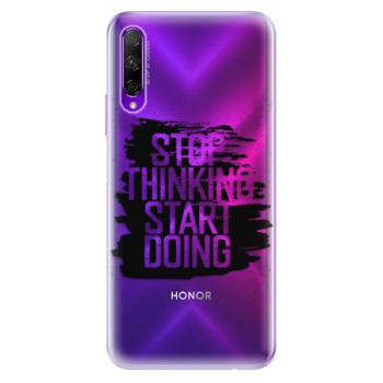 Odolné silikonové pouzdro iSaprio - Start Doing - black - Honor 9X Pro