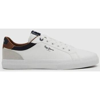 Pepe jeans  KENTON COURT PMS30839  Nízke tenisky Biela