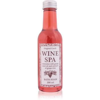 Bohemia Gifts & Cosmetics Wine Spa relaxační olejová pěna do koupele 200 ml