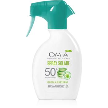 Omia Laboratories Aloe Vera del Salento opalovací sprej s hydratačním účinkem SPF 50+ 200 ml