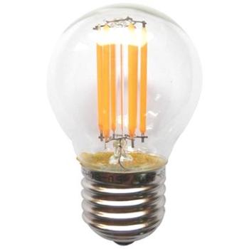 Retro LED Mini Globe Filament žárovka čirá P45 4W/230V/E27/4000K/410Lm/360° (GLAMO4NW)