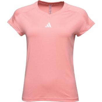 adidas AEROREADY TRAIN ESSENTIALS MINIMAL T-SHIRT Dámské sportovní triko, růžová, velikost