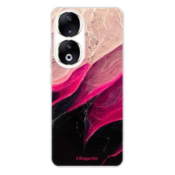 Odolné silikonové pouzdro iSaprio - Black and Pink - Honor 90 5G