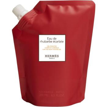 HERMÈS Le Bain Eau de rhubarbe écarlate sprchový gel na tělo a vlasy unisex 200 ml