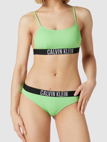 Calvin Klein dámská zelená plavková podprsenka