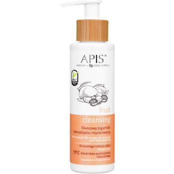 Apis Natural Cosmetics Fruit Cleansing odličovací emulze pro dokonalé vyčištění pleti 150 ml