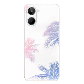 Odolné silikonové pouzdro iSaprio - Digital Palms 10 - Realme 10