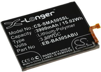 Helyettesítő mobiltelefon, okostelefon akku Samsung Galaxy A50 (2019) 3900mAh Li-Polymer