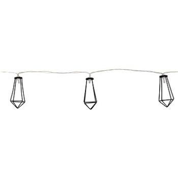 Bo-Camp Industrial Light garland Galvin 10 Lights 5 Lumen Black (8712013187471)