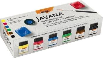 Kreul Javana Sada barev na textil Basic Colours 6 x 20 ml