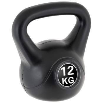 MAXXIVA® 85077 MAXXIVA Kettlebell činka, černá, 12 kg