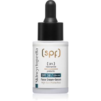 Skincyclopedia 10% Niacinamide Acid + Prebiotic krémové sérum SPF 30 30 ml