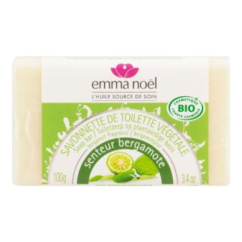 Mýdlo rostlinné bergamot 100 g BIO   EMMA NOËL