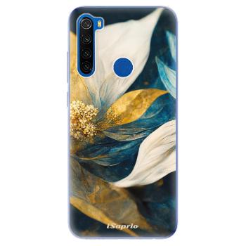 Odolné silikonové pouzdro iSaprio - Gold Petals - Xiaomi Redmi Note 8T