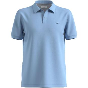 s.Oliver RL POLO SHIRT Pánské polo tričko, světle modrá, velikost