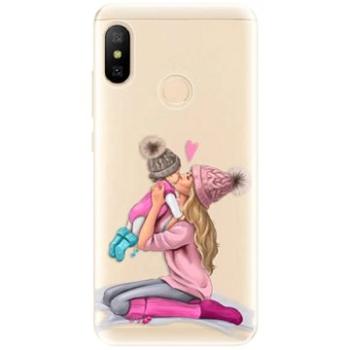 iSaprio Kissing Mom - Blond and Girl pro Xiaomi Mi A2 Lite (kmblogirl-TPU2-MiA2L)