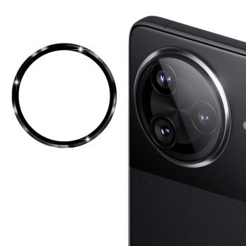 ENKAY ALU Sklo pre fotoaparát Xiaomi Poco F7 Pro / Poco F7 Ultra BLACK