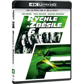 Rychle a zběsile 6 (2 disky) - Blu-ray + 4K Ultra HD (U00285)