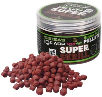 Sensas měkčené pelety super soft super krill 4 mm 60 g