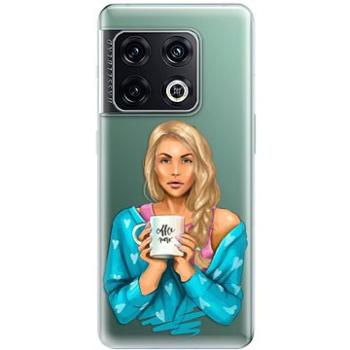 iSaprio Coffe Now - Blond pro OnePlus 10 Pro (cofnoblo-TPU3-op10pro)