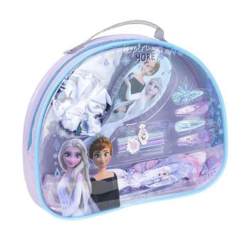 Cerdá Beauty sada do vlasů Frozen II 12 ks + toaletní taštička