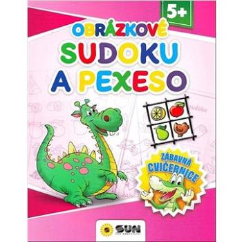 Obrázkové sudoku a pexeso: Zábavná cvičebnice 5+ (8592257007601)