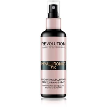 Makeup Revolution Hyaluronic Fix Hydrating & Plumping fixační sprej na make-up s hydratačním účinkem 100 ml