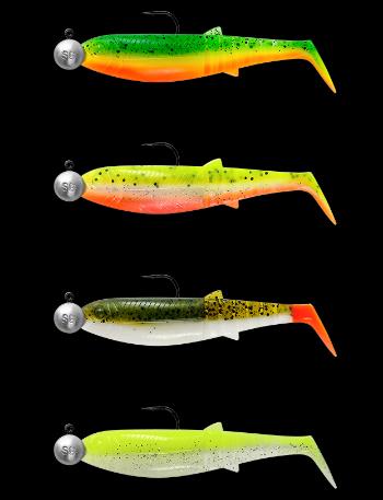 Savage gear gumová nástraha cannibal shad darkwater mix 4+4 - 10 cm 9 g 10 g #3/0