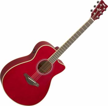 Yamaha FSC-TA Ruby Red Elektroakustická kytara Dreadnought