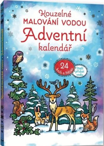 Kouzelné malování vodou Adventní kalendář - Abigail Wheatley