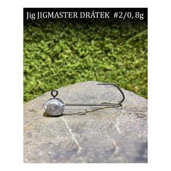 Jigovky Jigové hlavičky Jigmaster Drátek vel.2/0 5ks - 14g