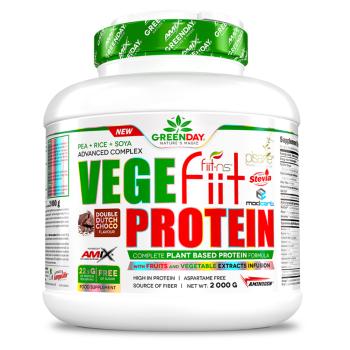 GREENDAY Vege-fiit protein peanut choco caramel 2000 g