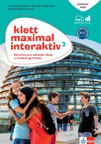 Maximal interaktiv 3 (A2.1) – prac. sešit (barevný) s kódem