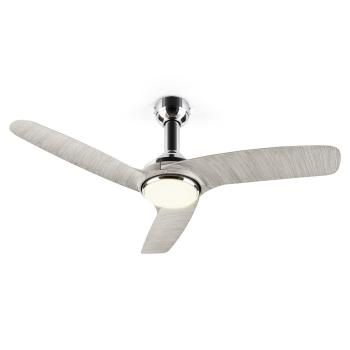 Klarstein Silent Service, stropný ventilátor, Ø: 128 cm, výkon: 25 W, sivý