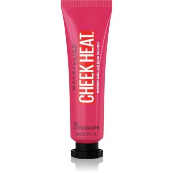 Maybelline Face Studio Cheek Heat krémová tvářenka odstín 25 Fuchsia Spark 10 ml