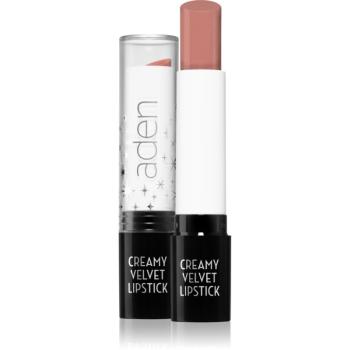 Aden Cosmetics Creamy Velvet Lipstick krémová rtěnka odstín 01 Teddy 3 g