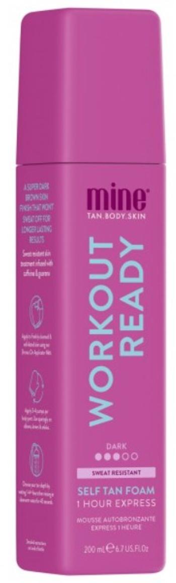 Minetan Samoopalovací pěna pro aktivní životní styl Workout Ready (Self Tan Foam) 200 ml