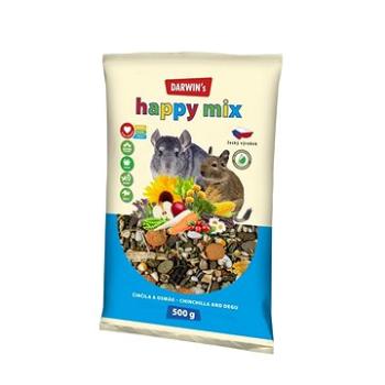 Darwin's Činčila & Osmák Happy mix 500 g (8595117404169)