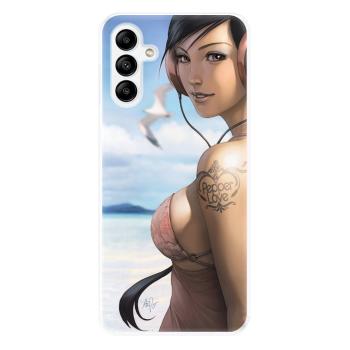 Odolné silikonové pouzdro iSaprio - Girl 02 - Samsung Galaxy A04s