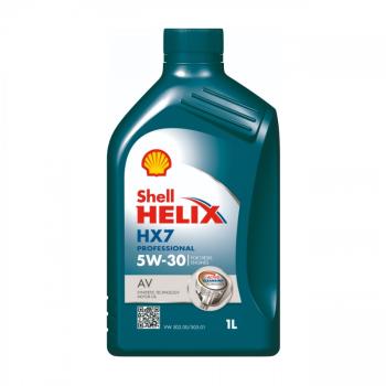 Olej Shell Helix HX7 Professional AV 5W-30 1 litr (600027344)