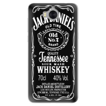 Odolné silikonové pouzdro iSaprio - Jack Daniels - Huawei Y5 2017 / Y6 2017