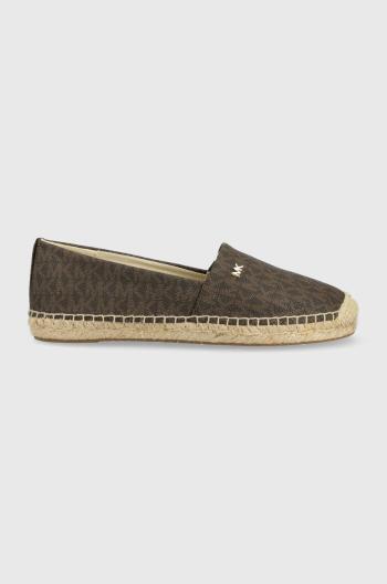 Espadrilky MICHAEL Michael Kors Kendrick Slip On hnědá barva