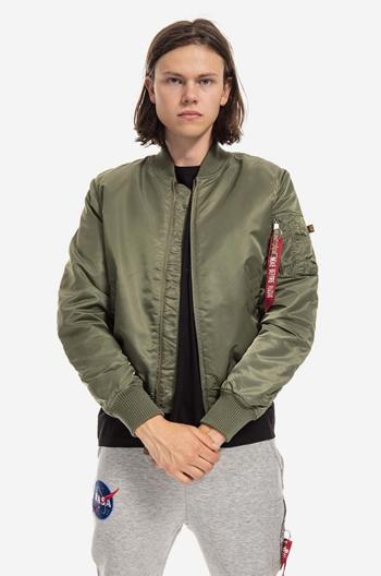 Bomber bunda Alpha Industries MA-1 VF 59 MA 1 191118 01 zelená barva, přechodná