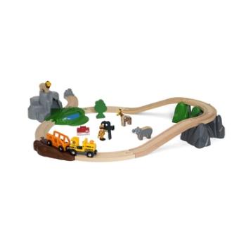 BRIO WORLD Velká sada BRIO track Safari